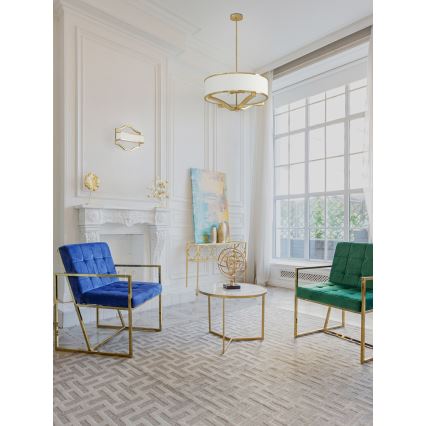 Open Design OR84825 - Stropné svietidlo na tyči GERDO 4xE27/12W/230V zlatý/biely