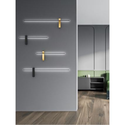 Open Design OR85068 - LED Nástenné svietidlo BENE LED/7W/230V 62 cm čierne