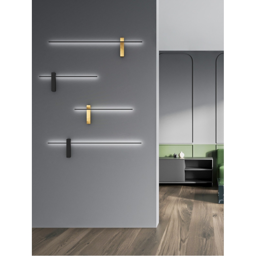 Open Design OR85068 - LED Nástenné svietidlo BENE LED/7W/230V 62 cm čierne