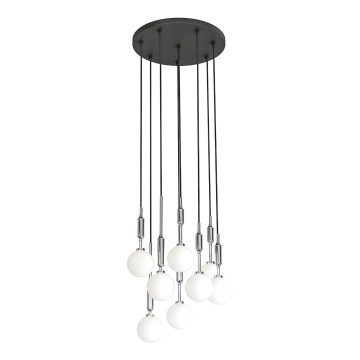 Open Design OR85327 - Závesný luster na lankách ERO 8xG9/8W/230V lesklý chróm