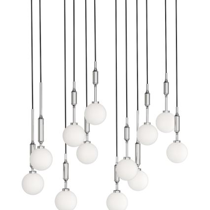 Open Design OR85440 - Luster na lanku ERO 12xG9/8W/230V lesklý chróm