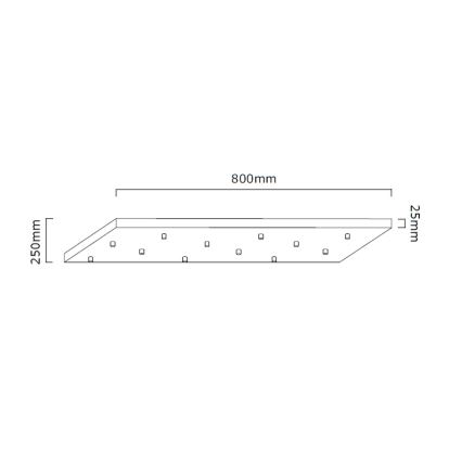 Open Design OR85457 - Závesný luster ERO 12xG9/8W/230V zlatý