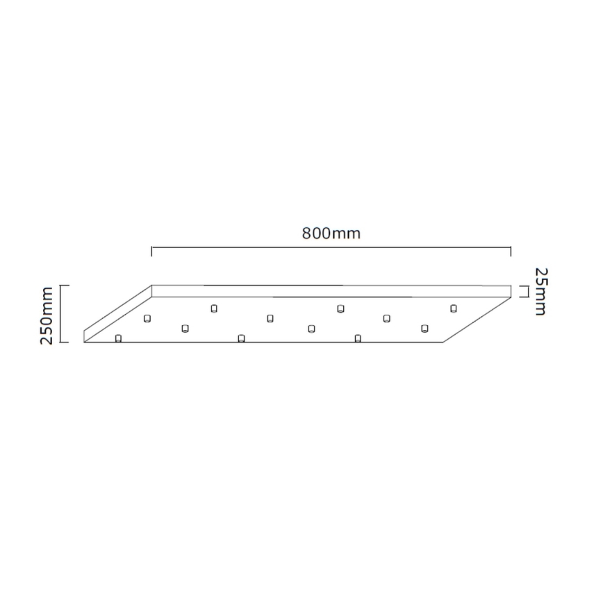 Open Design OR85457 - Závesný luster ERO 12xG9/8W/230V zlatý
