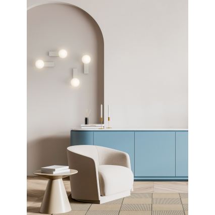 Open Design OR85549 - Kúpeľňové nástenné svietidlo BOLETTA 1xG9/8W/230V IP44 béžové