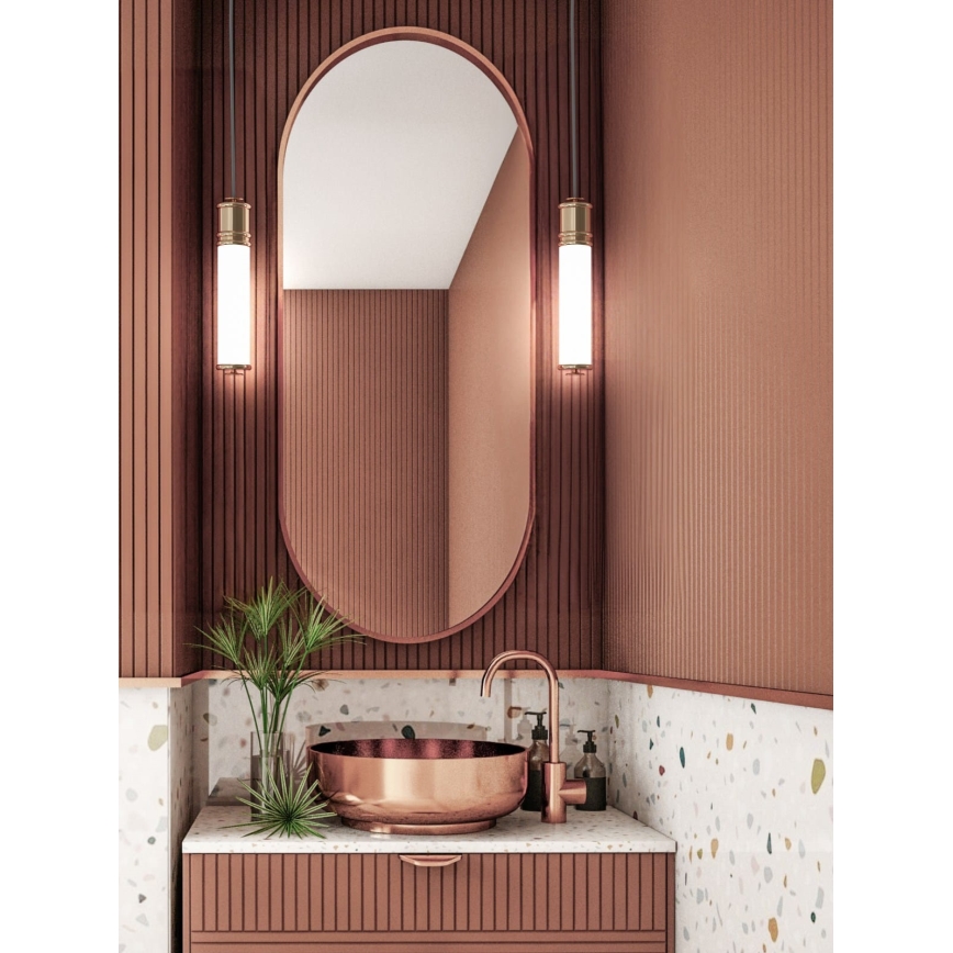 Open Design OR85723 - LED luster na lanku OMI LED/10W/230V mosadz