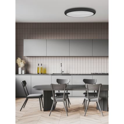 Open Design OR86232 - LED stropné svietidlo PIATTO LED/55W/230V 3000/4500/6500K pr. 60 cm čierne