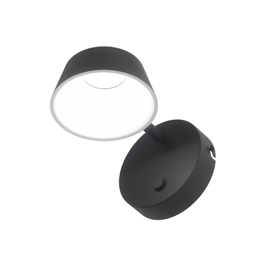 Open Design OR86522 - LED nástenné svietidlo TIMO LED/6W/230V 3000/4500/6500K čierna