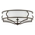 Open Design OR86614 - Stropné svietidlo STESSO 6xE27/12W/230V, priemer 85 cm, hnedé