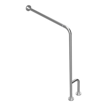 Oporné madlo 23x86,6 cm nerez/strieborné