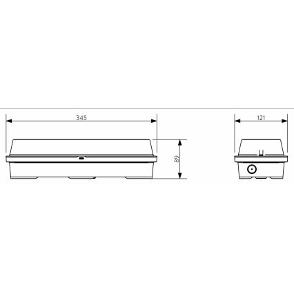 Opple 26277 - LED Technické svietidlo ECOMAX LED/5W/230V IP65