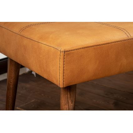 Oranžový taburet VITO 46x92 cm