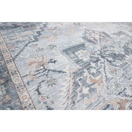 Orientálny koberec DOVE-VINTAGE 120x170 cm 2600 g/m2 sivý