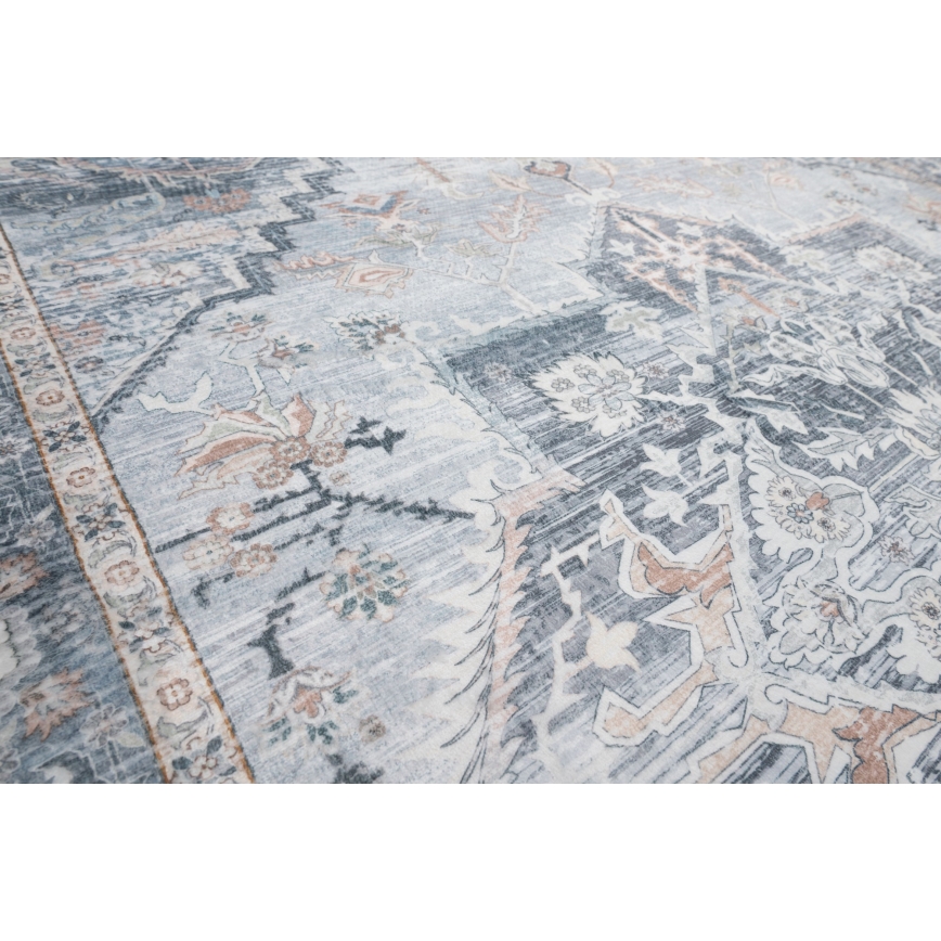 Orientálny koberec DOVE-VINTAGE 120x170 cm 2600 g/m2 sivý