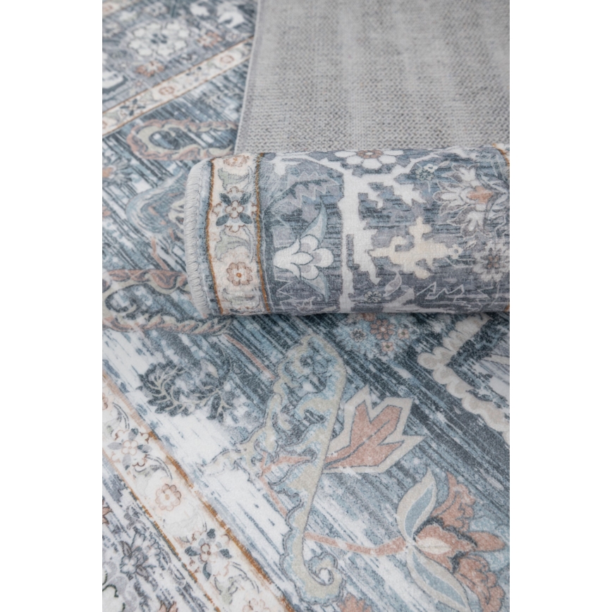 Orientálny koberec DOVE-VINTAGE 120x170 cm 2600 g/m2 sivý