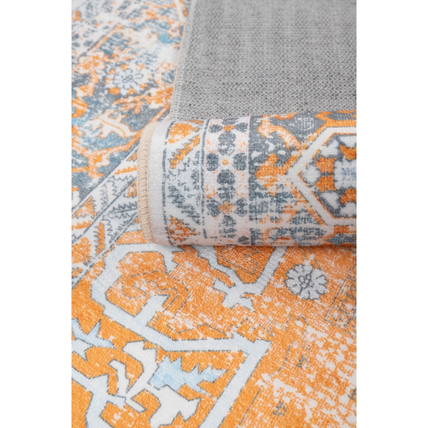 Orientálny koberec DOVE-VINTAGE 160x220 cm 2600 g/m2 oranžový