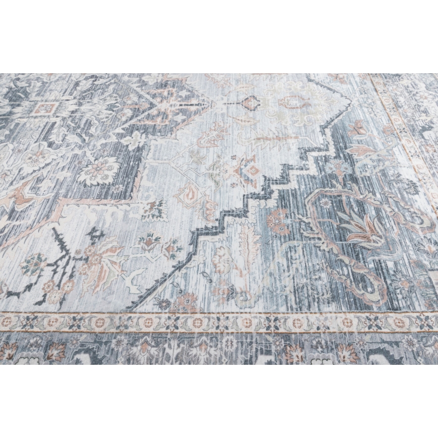 Orientálny koberec DOVE-VINTAGE 160x220 cm 2600 g/m2 sivá
