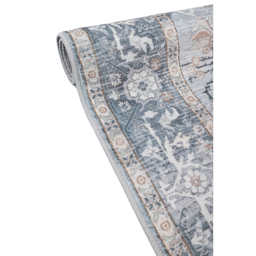 Orientálny koberec DOVE-VINTAGE 160x220 cm 2600 g/m2 sivá