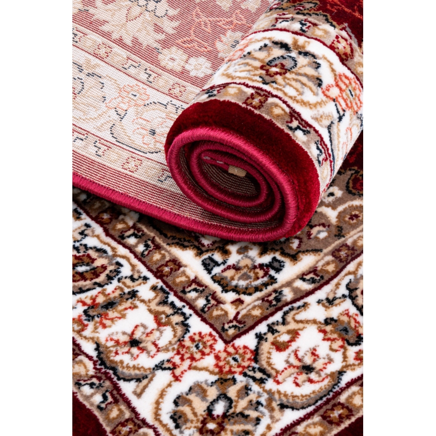 Orientálny koberec DUBAI 80x150 cm 2300 g/m2 pestrofarebný/červený
