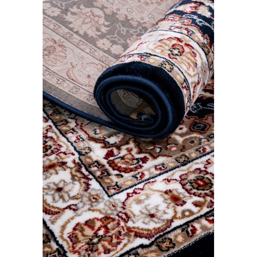 Orientálny koberec DUBAI 80x150 cm 2300 g/m2 pestrofarebný/modrý