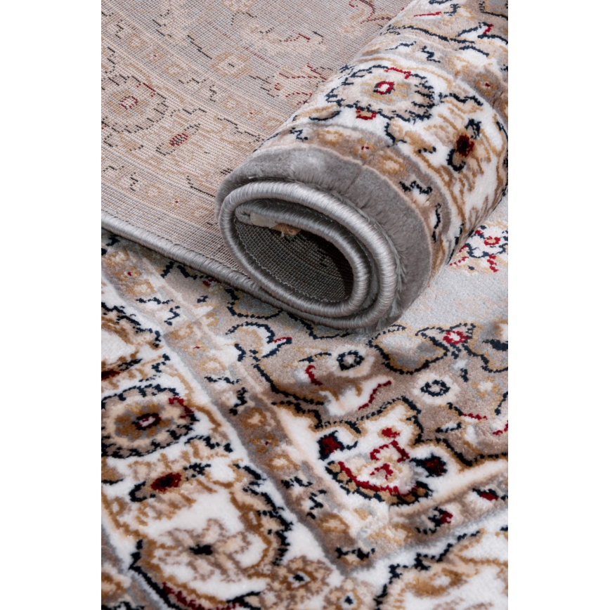 Orientálny koberec DUBAI 80x150 cm 2300 g/m2 pestrofarebný/šedý