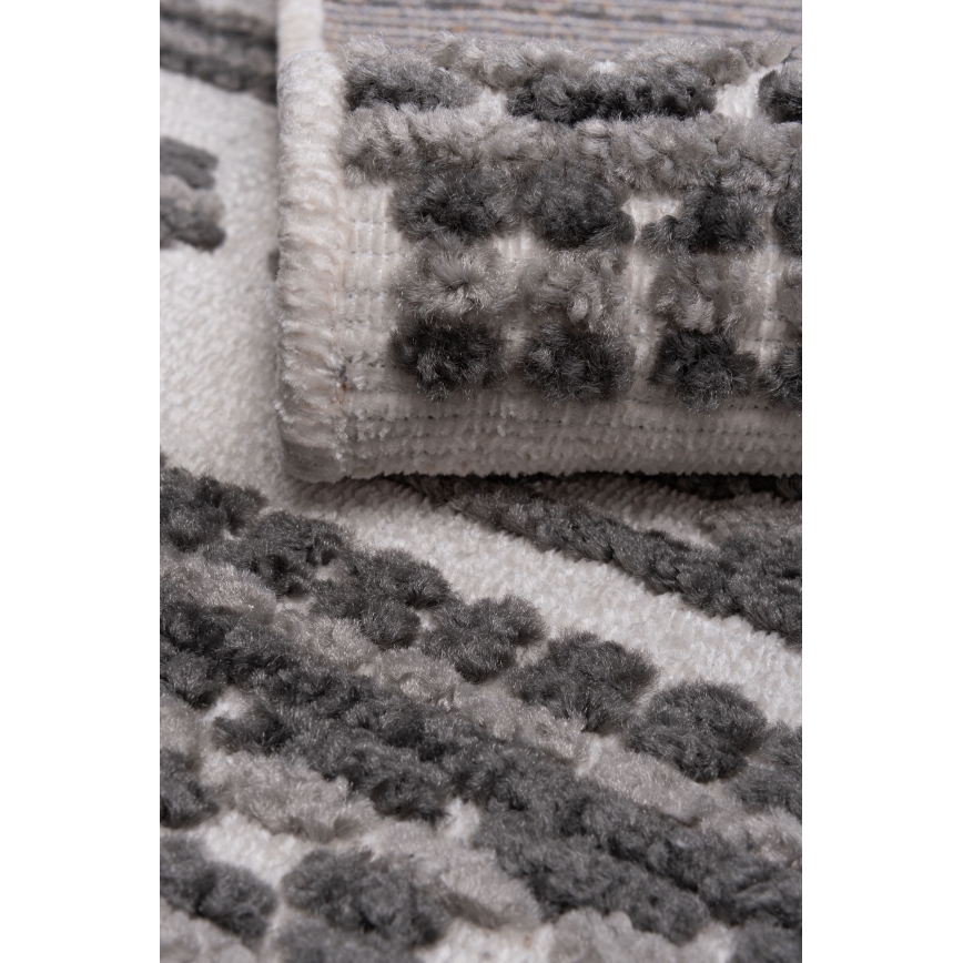 Orientálny koberec NEPAL 200x280 cm sivý