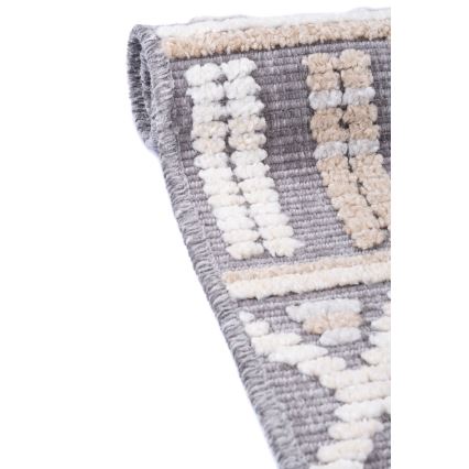 Orientálny koberec NEPAL 200x280 cm sivý