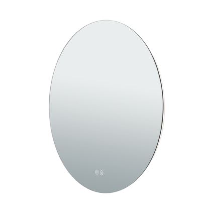LED Kúpeľňové vyhrievané nástenné zrkadlo s podsvietením FOCUS LED/25W/230V 3000/4200/6000K pr. 60 cm IP44
