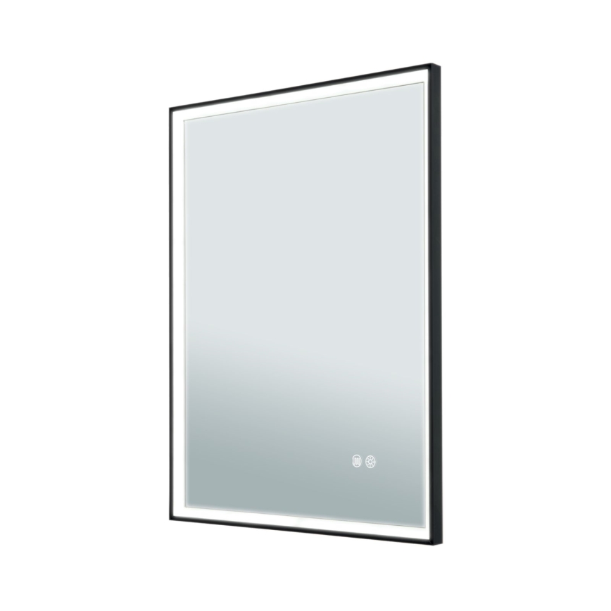 LED Kúpeľňové vyhrievané nástenné zrkadlo s podsvietením FRAME LED/48W/230V 3000/4000/6000K 60x45 cm IP44