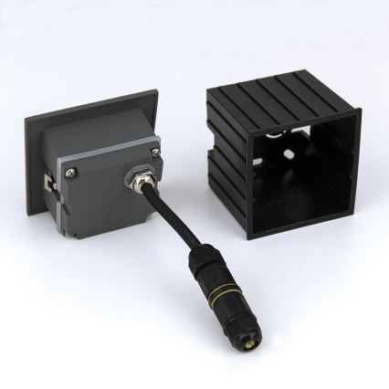 LED Zapustené svietidlo LORO LED/2W/230V IP65 antracit