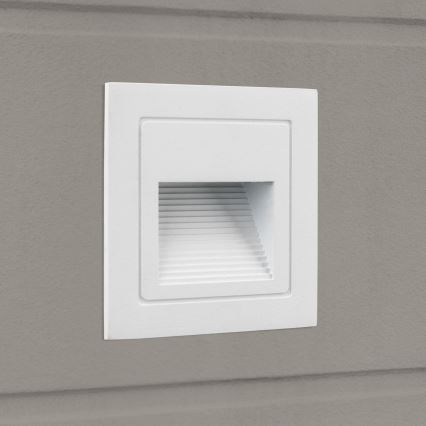LED Vstavané svietidlo LORO LED/2W/230V IP65 biela