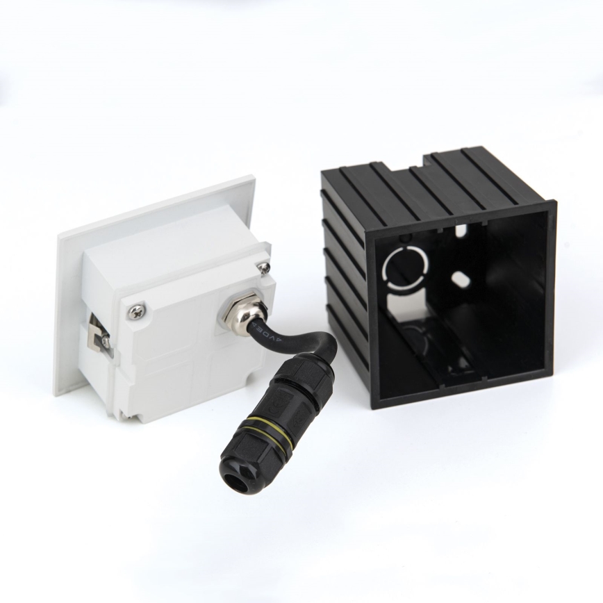 LED Vstavané svietidlo LORO LED/2W/230V IP65 biela