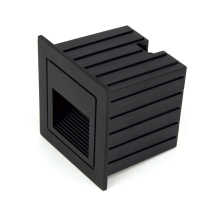 LED Vstavané svietidlo LORO LED/2W/230V IP65 čierna