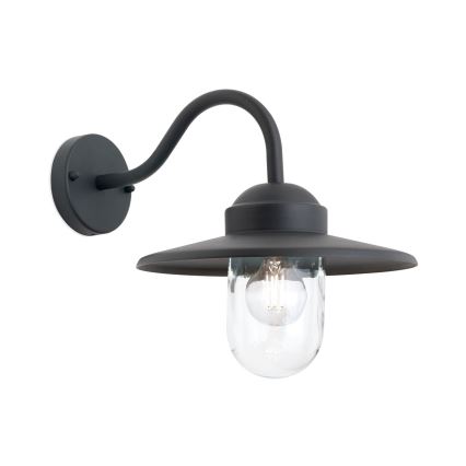 Vonkajšia nástenná lampa EDWARD 1xE27/60W/230V IP44 čierna