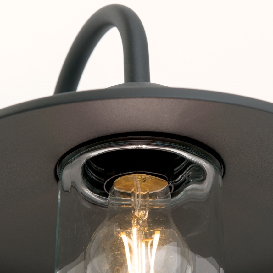 Vonkajšia nástenná lampa EDWARD 1xE27/60W/230V IP44 čierna