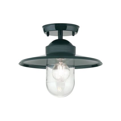 Vonkajší prisadený luster EDWARD 1xE27/60W/230V IP44 zelená