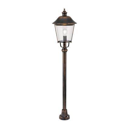 Vonkajšia lampa KENZO 1xE27/100W/230V IP44 bronz/patina