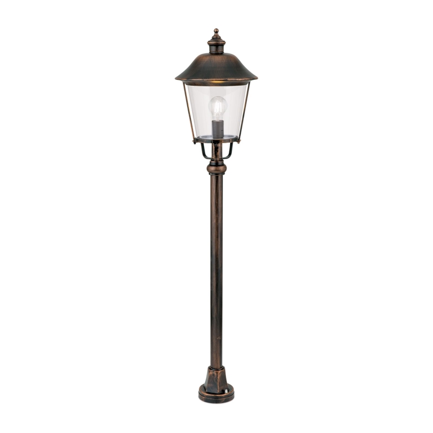 Vonkajšia lampa KENZO 1xE27/100W/230V IP44 bronz/patina
