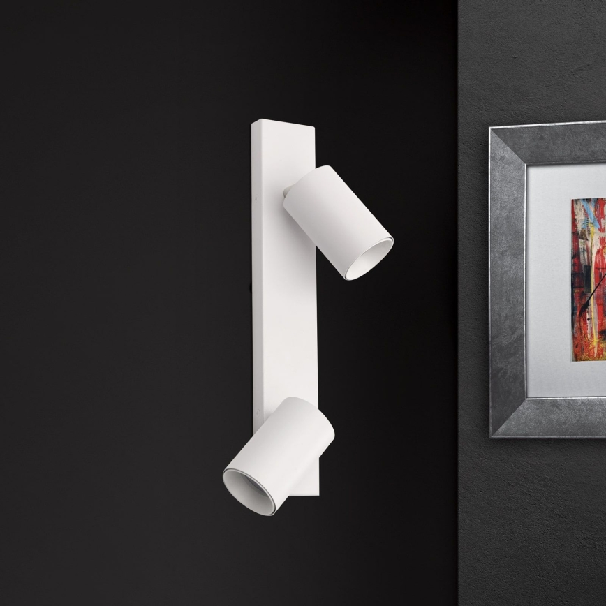 Bodové svietidlo SEAN 2xGU10/13W/230V biela