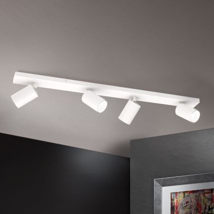 Bodové svietidlo SEAN 4xGU10/13W/230V biela