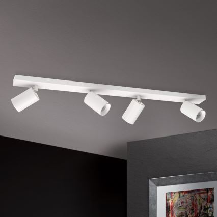 Bodové svietidlo SEAN 4xGU10/13W/230V biela