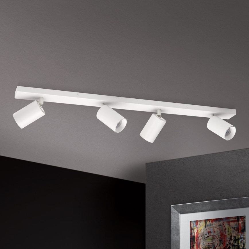 Bodové svietidlo SEAN 4xGU10/13W/230V biela