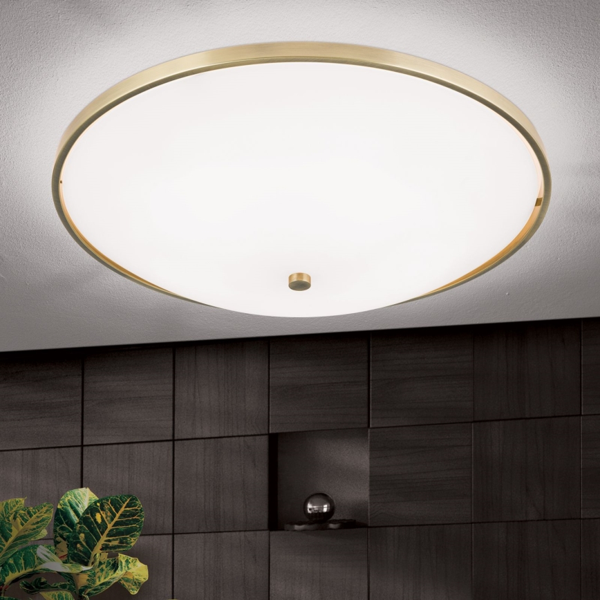 Stropné svietidlo AIDA 5xE27/60W/230V pr. 56,5 cm mosadz