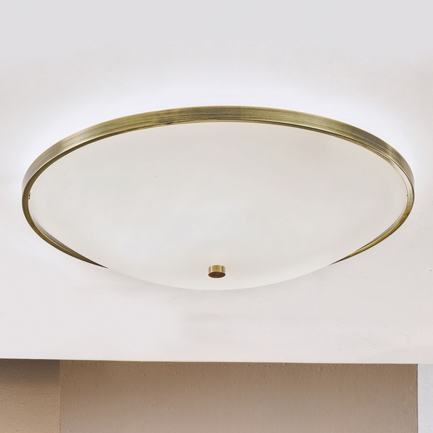Stropné svietidlo AIDA 5xE27/60W/230V pr. 56,5 cm mosadz