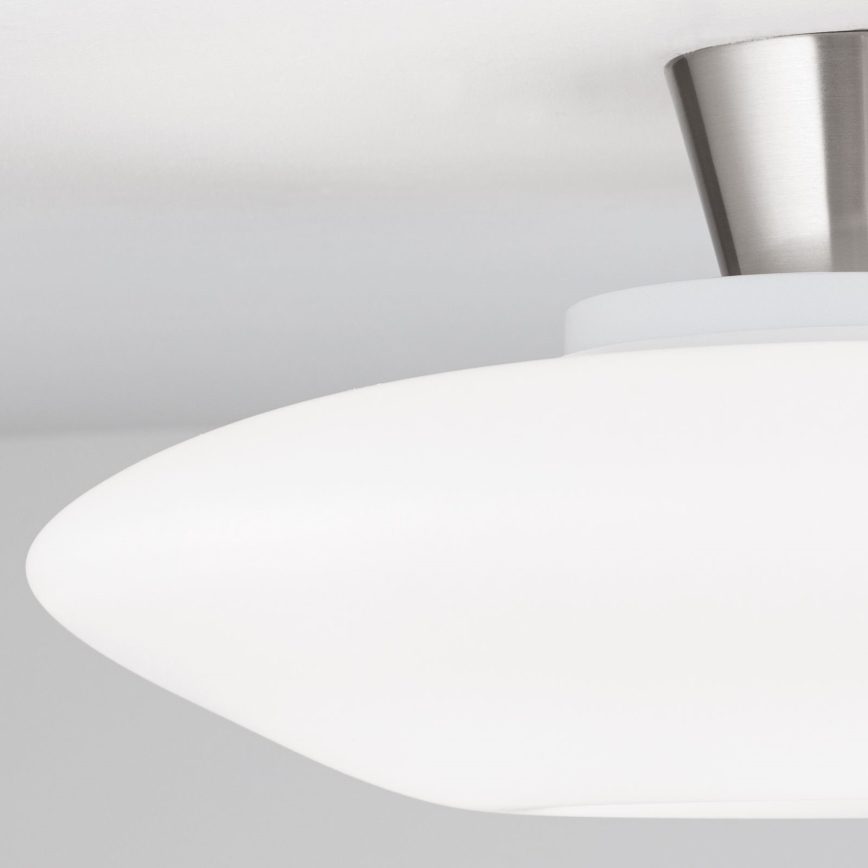 Stropné svietidlo BLANC 2xE27/60W/230V pr. 49 cm matný chróm