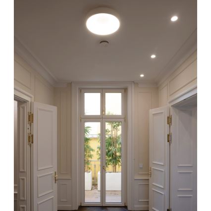 LED Stmievateľné stropné svietidlo VENUS LED/50W/230V pr. 61 cm biela