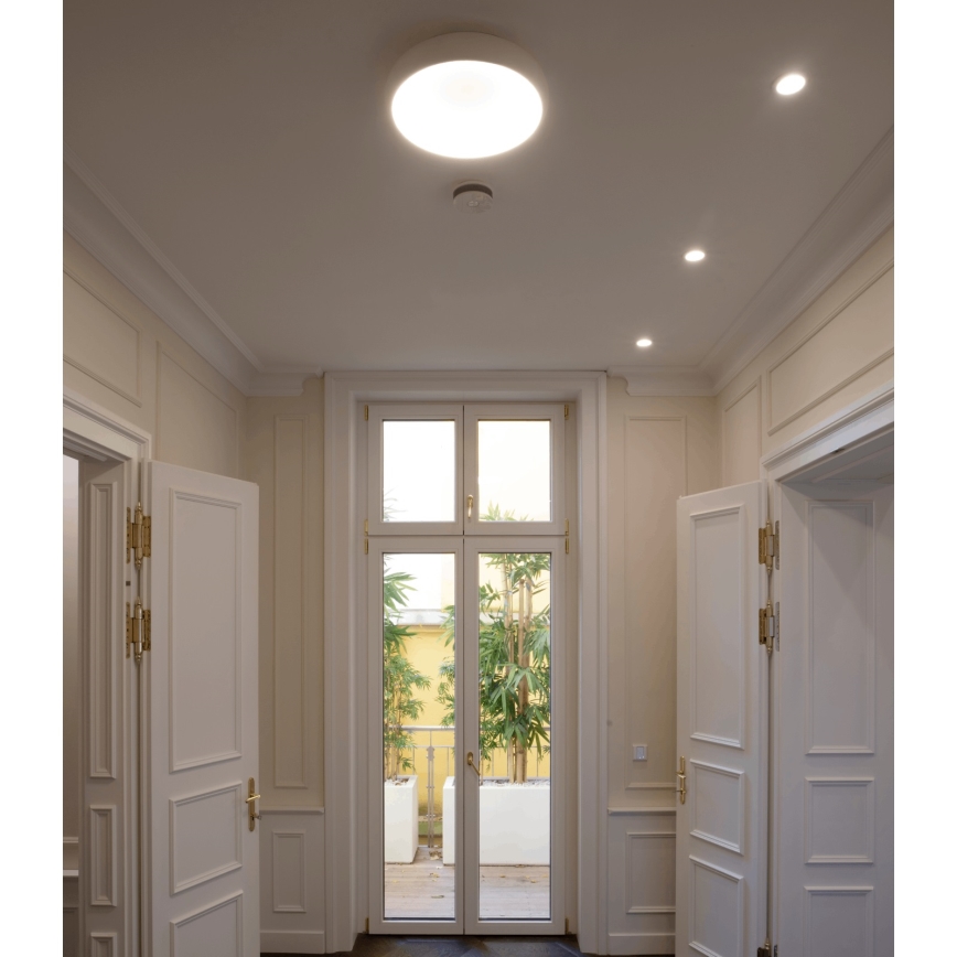 LED Stmievateľné stropné svietidlo VENUS LED/50W/230V pr. 61 cm biela