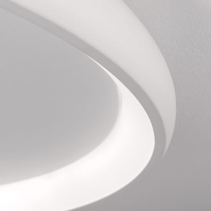 LED Stmievateľné stropné svietidlo VENUS LED/50W/230V pr. 61 cm biela