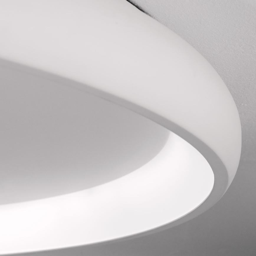 LED Stmievateľné stropné svietidlo VENUS LED/85W/230V pr. 81 cm biela