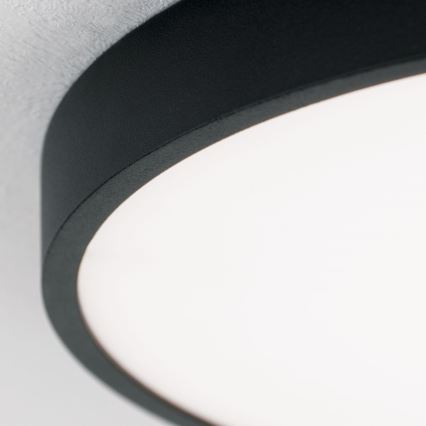LED Stropné svietidlo BULLY LED/28W/230V pr. 28 cm čierna