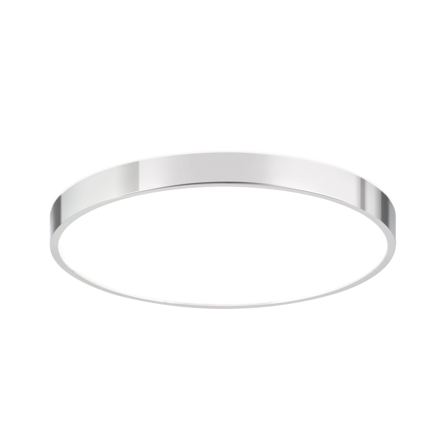 LED Stropné svietidlo BULLY LED/28W/230V pr. 28 cm lesklý chróm